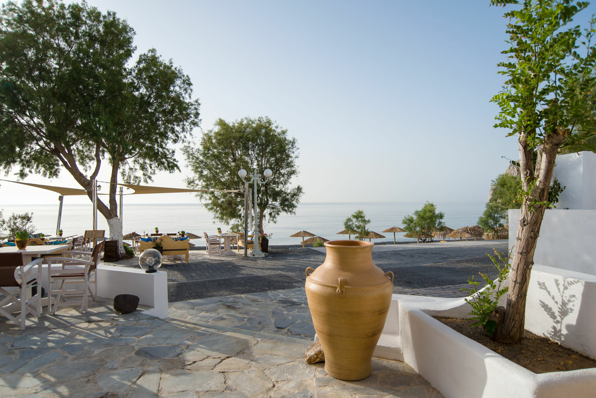 Santorini Crystal Blue Boutique Hotel Kamári Zewnętrze zdjęcie